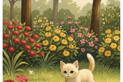 Truyện “Mèo nhát”