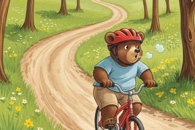 Truyện “Gấu con đi xe đạp”